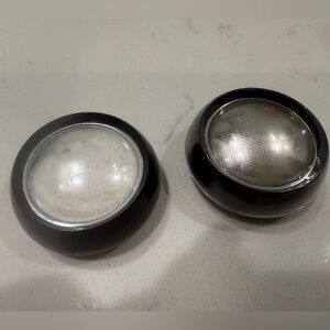 Mirror and mermaid transparent nail art